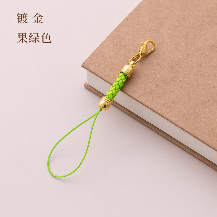 Wholesale Keychain Iron Polyester Handmade Material Accessories Lanyard 10pcs JDC-KC-JuZ002