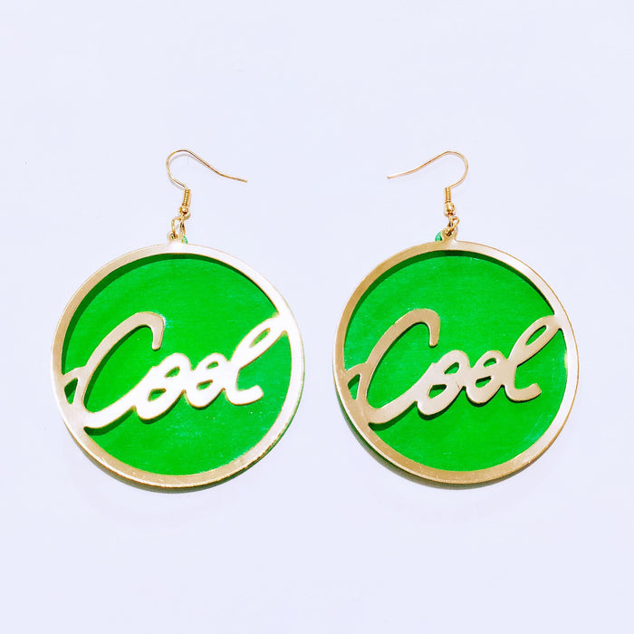 Pendientes vintage de metal exagerado al por mayor JDC-ES-ANX017