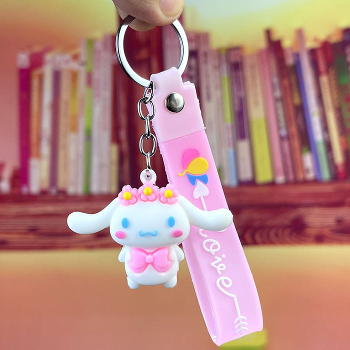 Wholesale keychain pvc pendant cute cartoon MOQ≥10 JDC-KC-MQu001