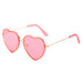 Jewelry WholesaleWholesale Cute Love Frameless Sunglasses JDC-SG-HongW001 Sunglasses 宏伟 %variant_option1% %variant_option2% %variant_option3%  Factory Price JoyasDeChina Joyas De China