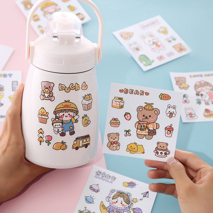 Wholesale Sticker pvc Cute Cartoon (M) JDC-ST-WeiL001