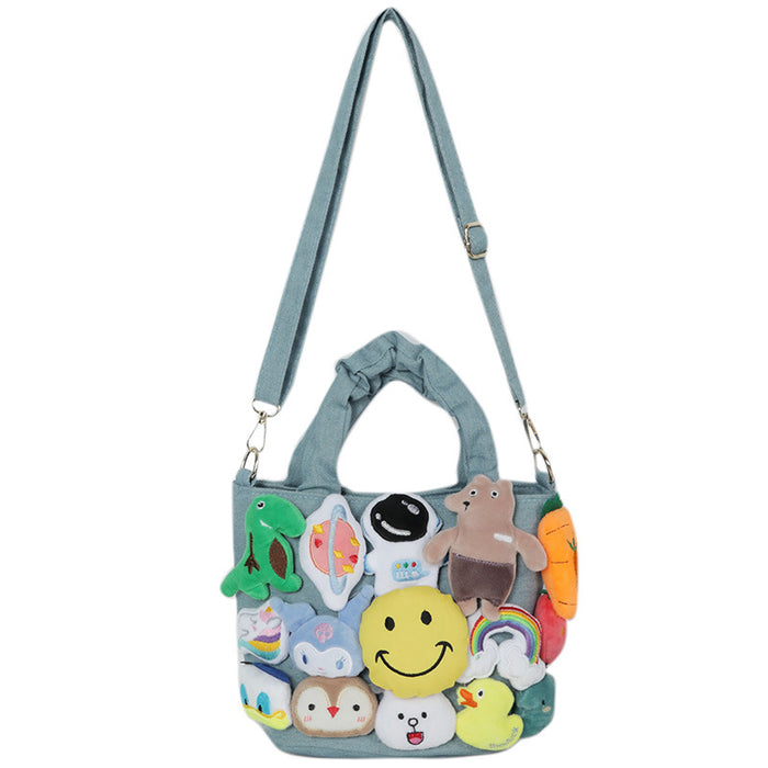 Jewelry WholesaleWholesale cartoon one shoulder messenger retro small bag JDC-SD-Hanc007 Shoulder Bags 韩创 %variant_option1% %variant_option2% %variant_option3%  Factory Price JoyasDeChina Joyas De China