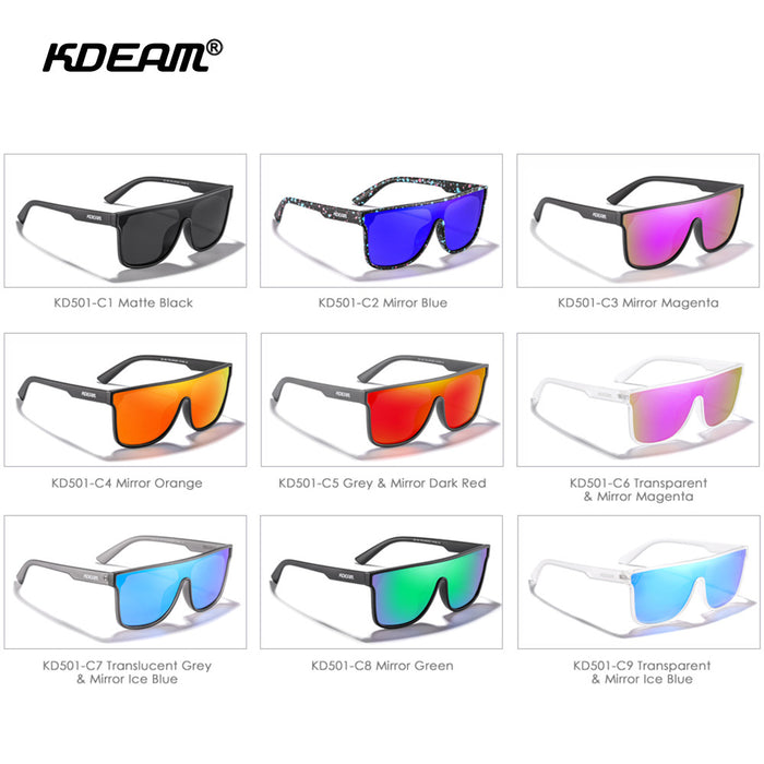 Wholesale Large Frame Windproof Glasses One Piece Fashion Sunglasses JDC-SG-HuiH005