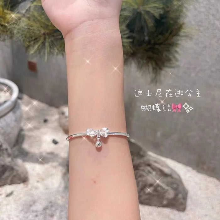 Jewelry WholesaleWholesale adjustable bow bell Bracelet female JDC-BT-HuG003 Bracelet 胡格 %variant_option1% %variant_option2% %variant_option3%  Factory Price JoyasDeChina Joyas De China