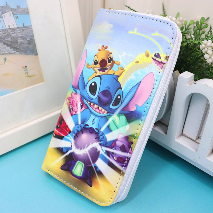 Wholesale Wallet PU Cartoon Printing Long Zipper (M) JDC-WT-Shengx004