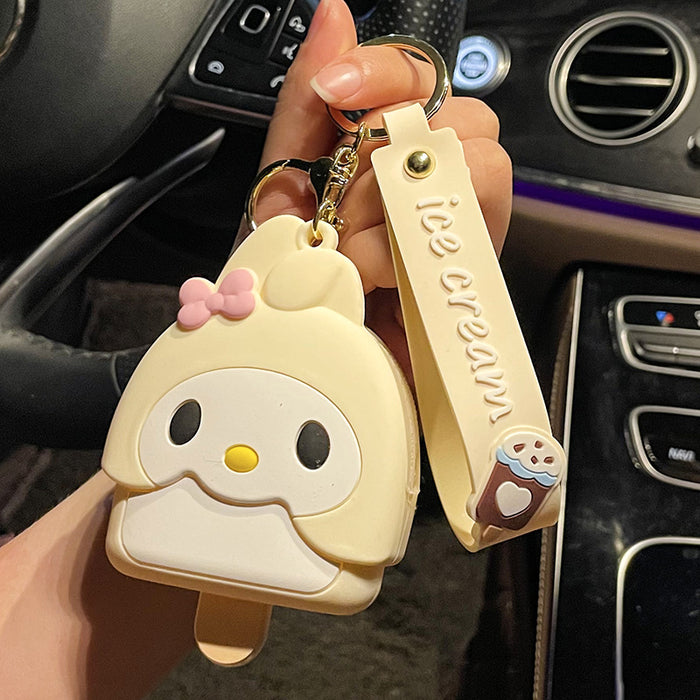 Wholesale cartoon cute coin purse keychain pendant MOQ≥2 JDC-KC-XinJY005