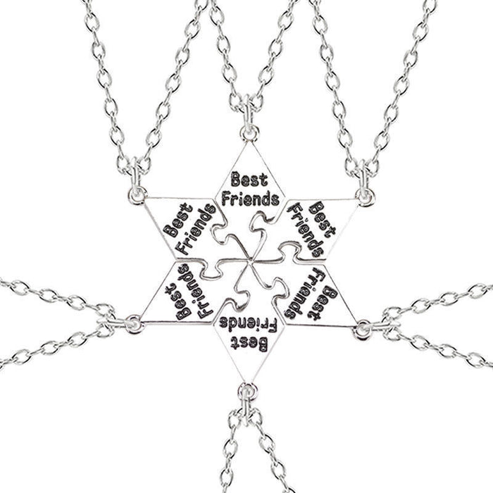 Jewelry WholesaleWholesale four, five or six geometric simple splicing necklaces MOQ≥2 JDC-NE-ZJ024 necklaces 志嘉 %variant_option1% %variant_option2% %variant_option3%  Factory Price JoyasDeChina Joyas De China