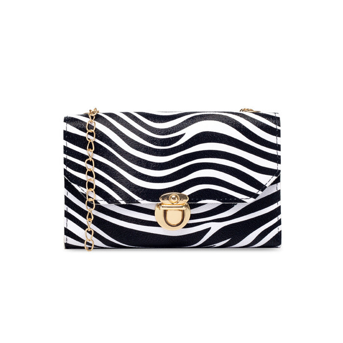 Wholesale Shoulder Bag PU Zebra Pattern Diagonal Cross JDC-SD-KLD004