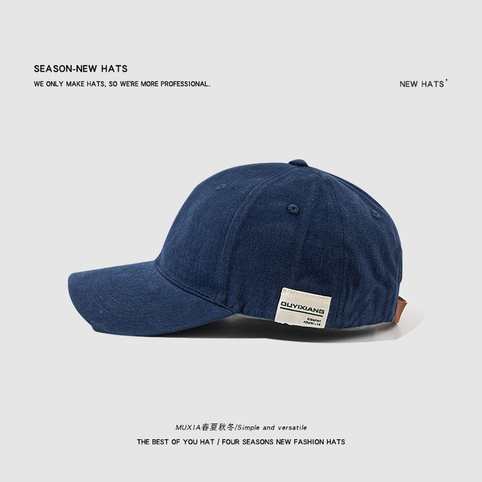 Jewelry WholesaleWholesale Cotton Baseball Hat Couple Shade Soft Top Cap JDC-FH-Muxia002 Fashionhat 沐夏 %variant_option1% %variant_option2% %variant_option3%  Factory Price JoyasDeChina Joyas De China