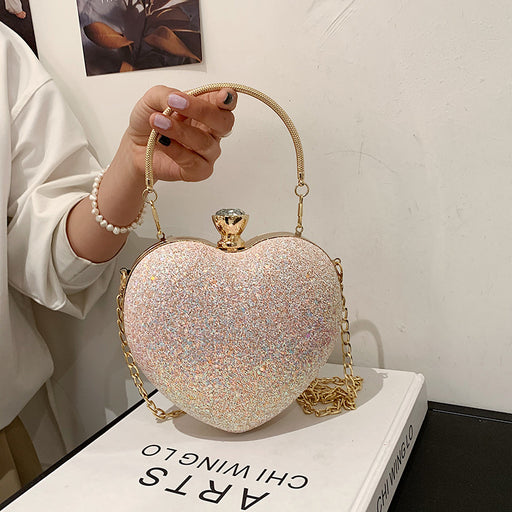 Jewelry WholesaleWholesale love lock clasp cute sequin handbag JDC-HB-Huim001 Handbags 晖铭 %variant_option1% %variant_option2% %variant_option3%  Factory Price JoyasDeChina Joyas De China