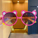 Jewelry WholesaleWholesale children's crown color sunglasses JDC-SG-HengX003 Sunglasses 恒曦 %variant_option1% %variant_option2% %variant_option3%  Factory Price JoyasDeChina Joyas De China