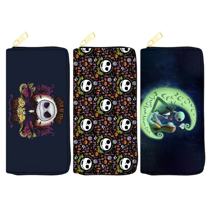 Wholesale Wallet PU Cartoon Printing Long Zipper MOQ≥5 (M) JDC-WT-Jirui001