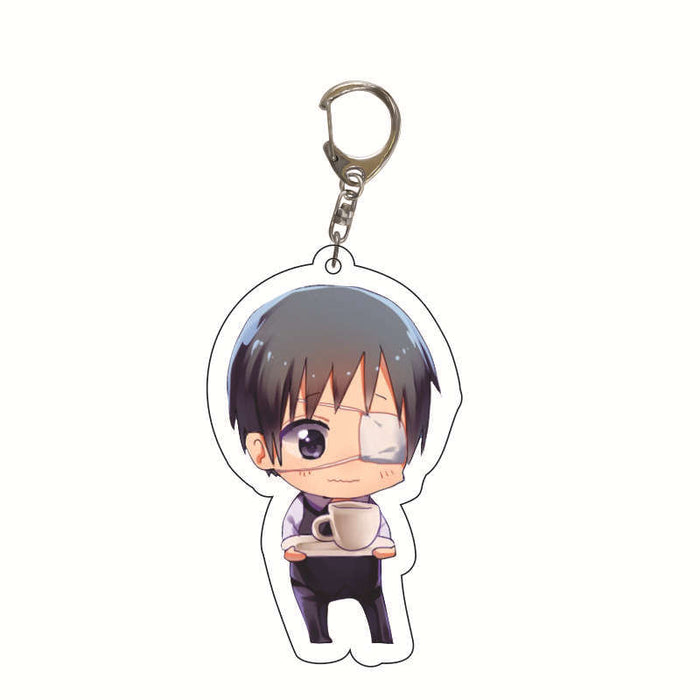 Wholesale Tokyo Double Sided Acrylic Keychain Pendant (M) MOQ≥2 JDC-KC-XCai008