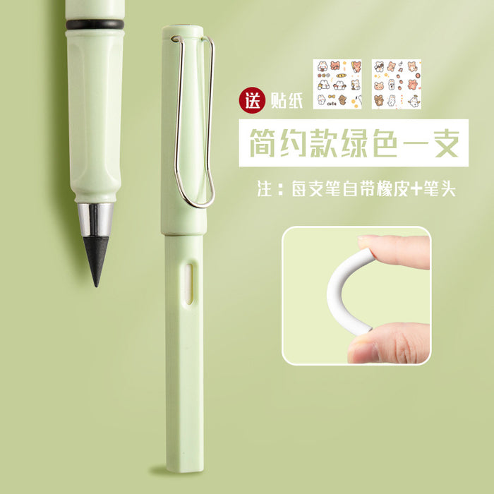 Wholesale Black Tech Plastic Cartoon Eternity Pen MOQ≥2 JDC-BP-Xiaom001