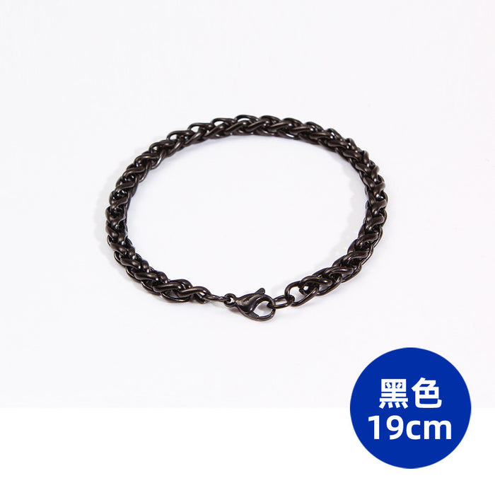 Jewelry WholesaleWholesale titanium steel flower basket chain keel bracelet JDC-BT-YuY006 Bracelet 翼语 %variant_option1% %variant_option2% %variant_option3%  Factory Price JoyasDeChina Joyas De China