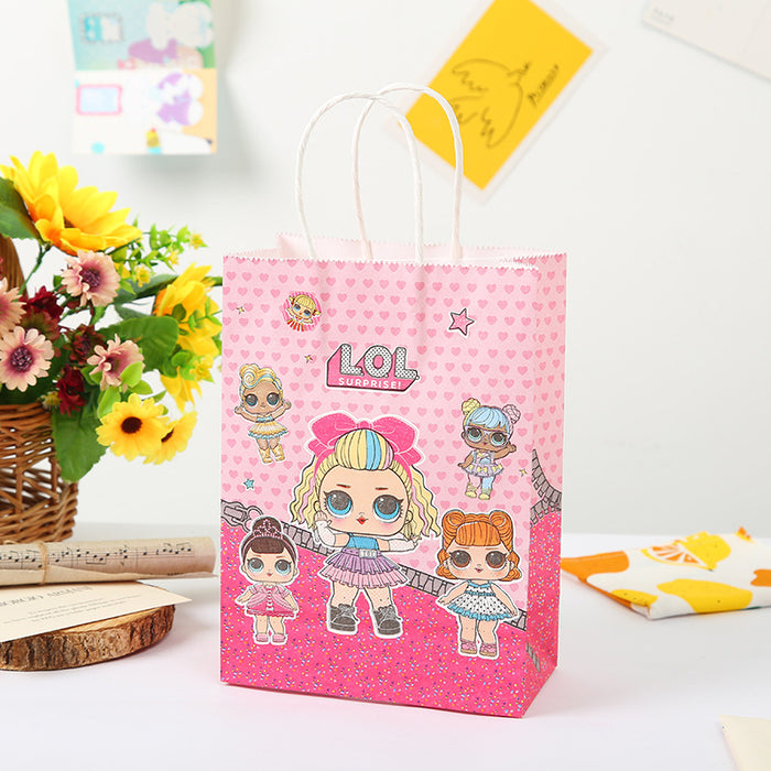 Wholesale Gift Bags Kraft Festive Party  Cartoon  JDC-GB-ganrui010