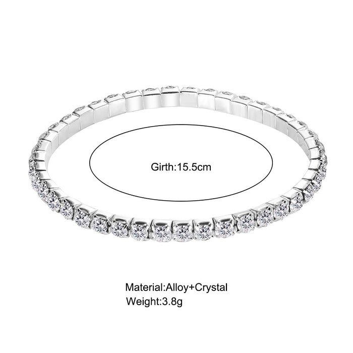 Jewelry WholesaleWholesale temperament full diamond single row bracelet JDC-BT-F926 Bracelet 韩之尚 %variant_option1% %variant_option2% %variant_option3%  Factory Price JoyasDeChina Joyas De China