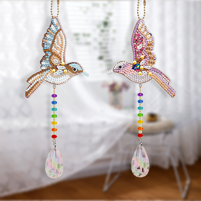 Wholesale DIY Diamond Painting Full Diamond Butterfly Pendant MOQ≥2 JDC-DC-JSen003