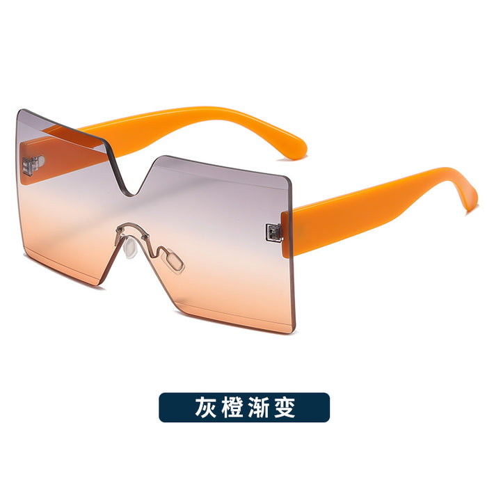 Jewelry WholesaleWholesale large frame frameless PC lens sunglasses JDC-SG-SengB014 Sunglasses 森邦 %variant_option1% %variant_option2% %variant_option3%  Factory Price JoyasDeChina Joyas De China