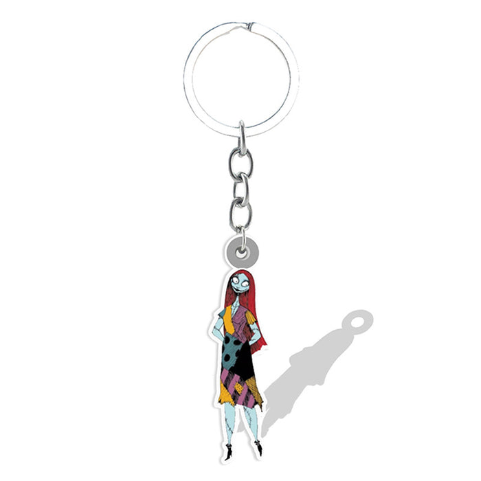 Wholesale Keychain Shrink Sheet Resin Iron Chain Anime Cartoon Cute MOQ≥2 JDC-KC-WJiao018