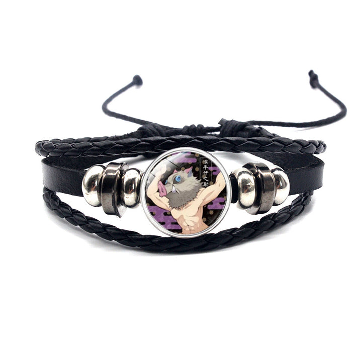 Pulsera de pulsera ajustable de caricatura al por mayor MOQ≥2 (M) JDC-BT-Yany016