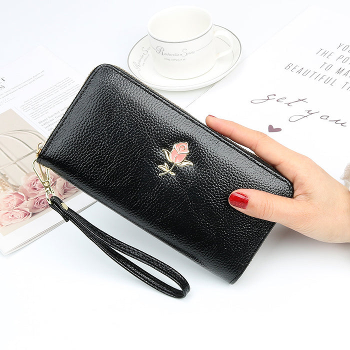 Wholesale Handbag PU Clutch Wallet Long Large Capacity JDC-HB-Yashuang005