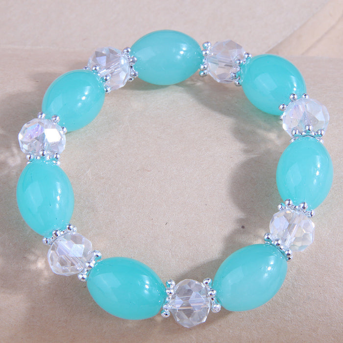 Wholesale Simple Versatile Crystal Resin Bracelet JDC-BT-WY138