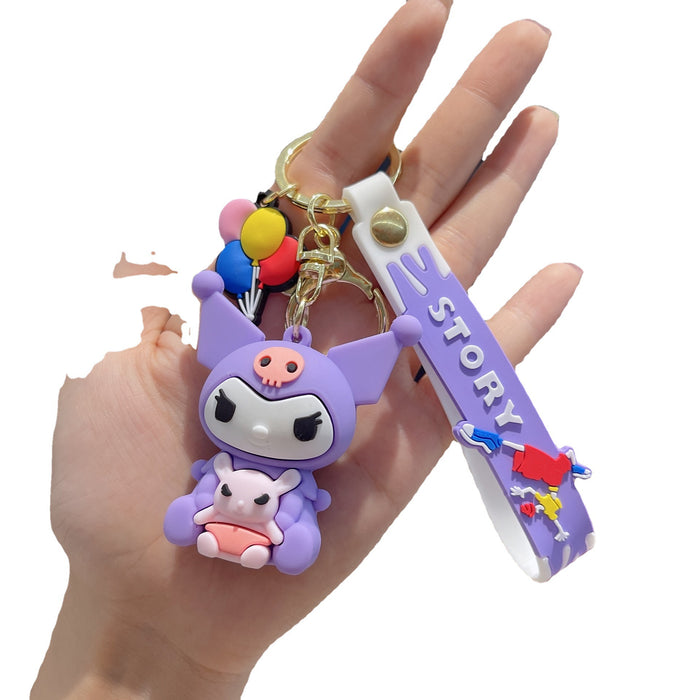 Wholesale Keychains PVC Hardware Cartoon Doll Cute (S) MOQ≥2 JDC-KC-AnG034