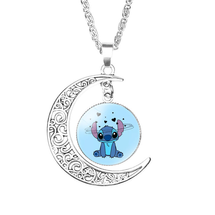 Wholesale animated movie cartoon character necklace JDC-NE-NingX002