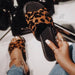 Jewelry WholesaleWholesale flat leopard print inline rhinestone women's sandals JDC-SD-GuL002 Sandal 孤岚 %variant_option1% %variant_option2% %variant_option3%  Factory Price JoyasDeChina Joyas De China