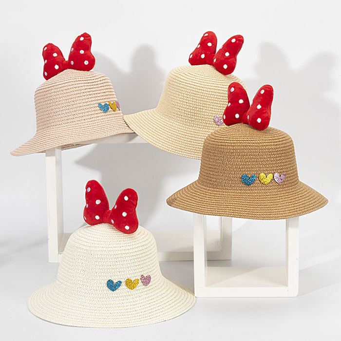 Wholesale Children's Papyrus Sun Protection Hat Straw Hat JDC-SH-ZYuan007