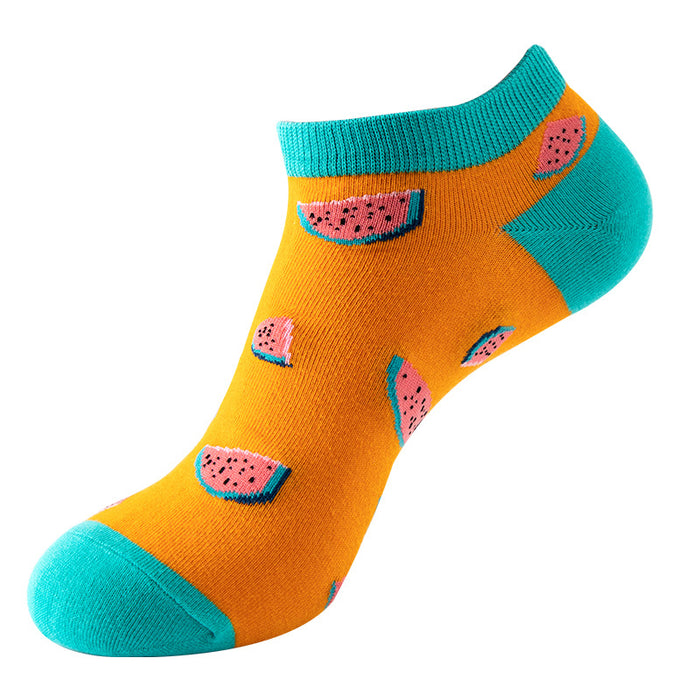 Wholesale socks shallow mouth cotton socks trendy breathable MOQ≥2 JDC-SK-XinXi001