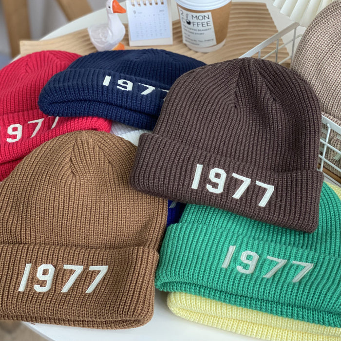 Wholesale Hat Acrylic Digital Warm Pullover Hat JDC-FH-KuiZ001