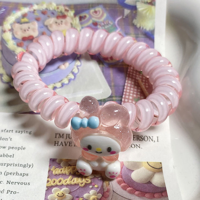 Wholesale Hair Scrunchies Plastic Cute Cartoon Animation (M) MOQ≥2 JDC-HS-FuYuan009