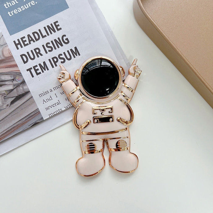 Wholesale Grips Mobile Phone Holder Cartoon Spaceman Plastic Phone Holder JDC-PS-Xuman001