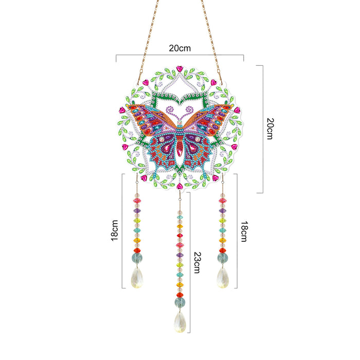 Wholesale diamond painting diy diamond painting wind chime pendant MOQ≥2 JDC-DC-JSen006