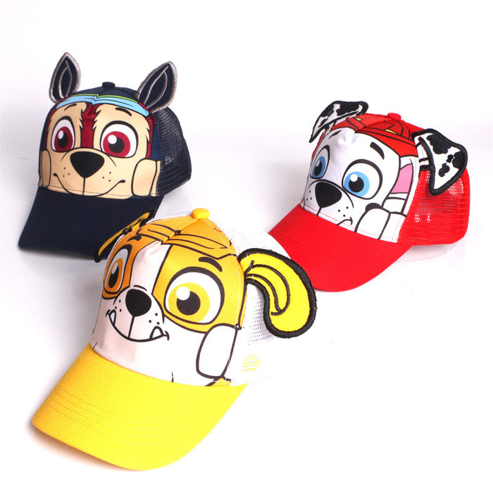 Wholesale kids baseball cap cartoon puppy hip hop cap JDC-FH-WuF004