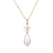 Jewelry WholesaleWholesale locked pearl single layer gold alloy necklace JDC-NE-KJ211 Necklaces 坤杰 %variant_option1% %variant_option2% %variant_option3%  Factory Price JoyasDeChina Joyas De China