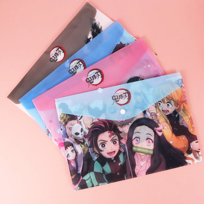 Wholesale File Bag PVC Cartoon Test Paper Storage Bag MOQ≥2 JDC-FB-GLF001