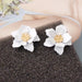 Jewelry WholesaleWholesale multi-petal flower daisy earrings JDC-ES-KaiQ009 Earrings 凯庆 %variant_option1% %variant_option2% %variant_option3%  Factory Price JoyasDeChina Joyas De China