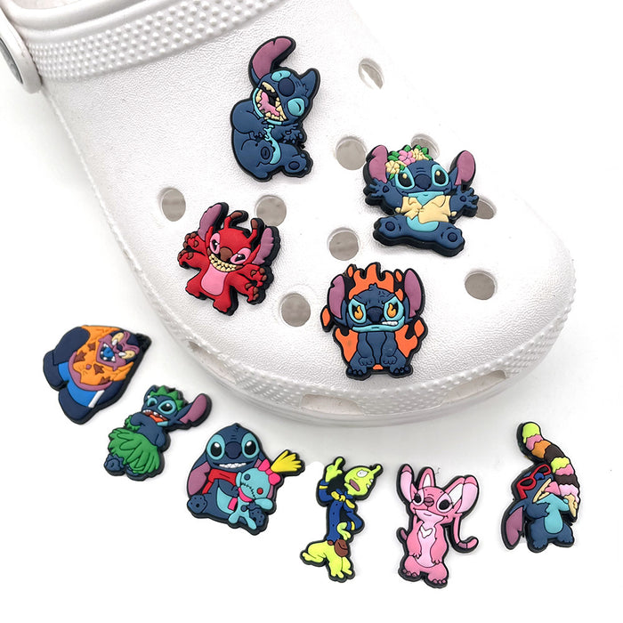 Wholesale Random 10pcs Cartoon Cute PVC DIY Accessories Croc Charms (M) JDC-CCS-WanX013