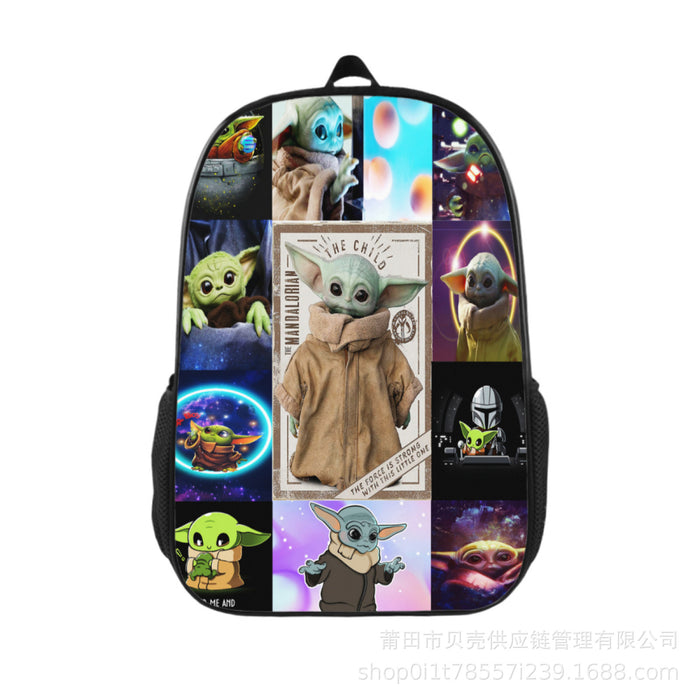 Wholesale Backpack Polyester Cute Cartoon Printing Large Capacity (M) JDC-BP-Beike003