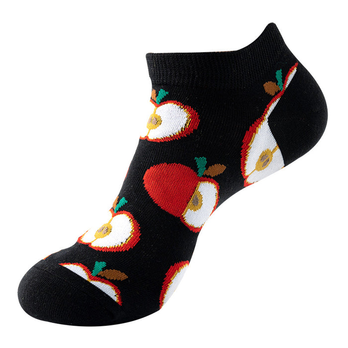 Wholesale shallow mouth cotton thin socks cotton trendy breathable MOQ≥2 JDC-SK-XinXi002