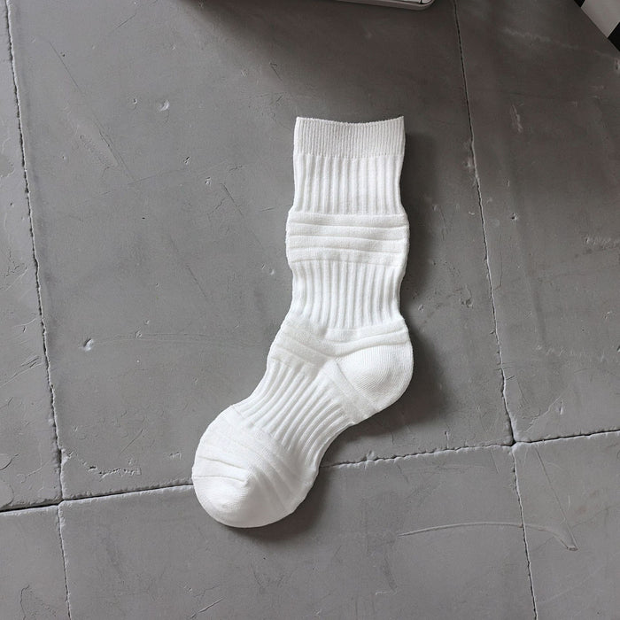 Wholesale Lantern Socks Personality Thin Contrast Color Double Needle Socks JDC-SK-JTing001