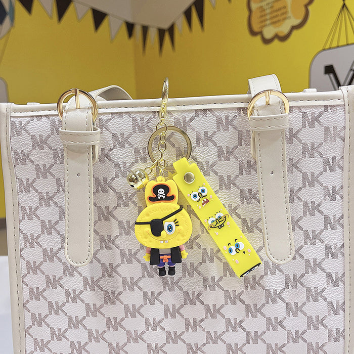 Wholesale Keychains For Backpacks cartoon doll pendant pvc soft rubber car cute pendant (M) MOQ≥2 JDC-KC-Aolong027