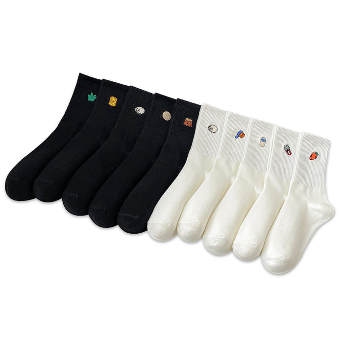 Wholesale Sock Cotton Sweat Absorbing Socks Cartoon MOQ≥2 JDC-SK-CYu020