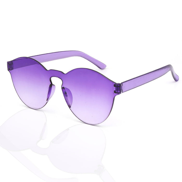 Jewelry WholesaleWholesale Frameless One Piece PC Transparent Sunglasses JDC-SG-XingY003 Sunglasses 兴业 %variant_option1% %variant_option2% %variant_option3%  Factory Price JoyasDeChina Joyas De China