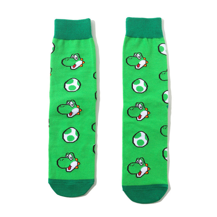 Wholesale socks cotton mushroom cartoon MOQ≥8 JDC-SK-HuiHe024