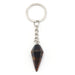 Jewelry WholesaleWholesale Natural Crystal Agate Stone Hexagonal Cone Keychain MOQ≥2 JDC-KC-KeS001 Keychains 科索 %variant_option1% %variant_option2% %variant_option3%  Factory Price JoyasDeChina Joyas De China