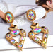 Jewelry WholesaleWholesale Alloy Heart Color Rhinestone Earrings JDC-ES-SK097 Earrings 深刻 %variant_option1% %variant_option2% %variant_option3%  Factory Price JoyasDeChina Joyas De China